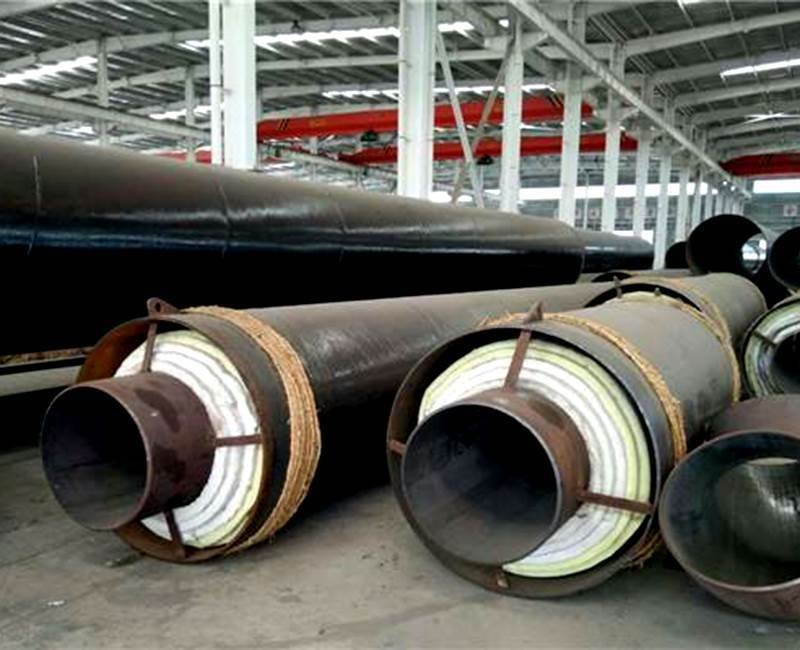 預(yù)制直埋鋼套鋼蒸汽保溫鋼管