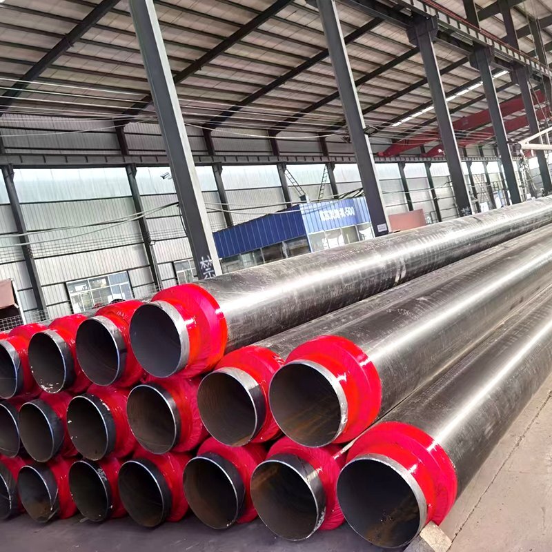 聚氨酯硬質(zhì)泡沫直埋式保溫鋼管 聚氨酯硬質(zhì)泡沫直埋式保溫鋼管