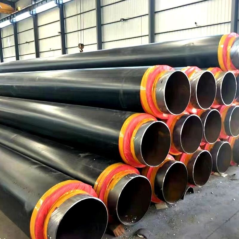 供暖用黑夾克保溫鋼管生產廠家