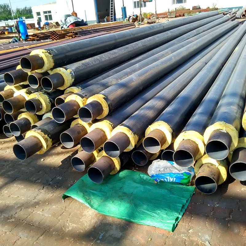 熱水輸送聚氨酯保溫鋼管  