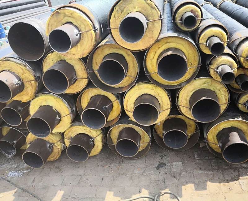 電廠蒸汽輸送用鋼套鋼保溫鋼管