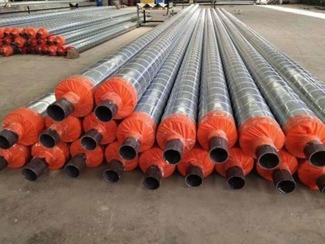 聚氨酯架空保溫螺旋鋼管  