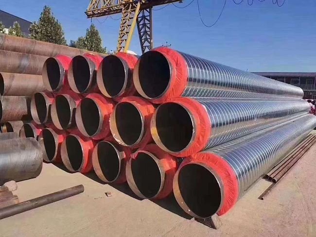 架空鋁皮聚氨酯保溫鋼管  