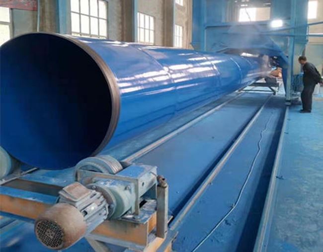 內(nèi)外涂塑螺旋鋼管