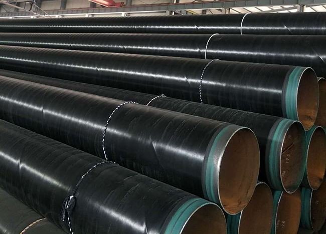 大口徑內(nèi)環(huán)氧粉末外3PE防腐鋼管